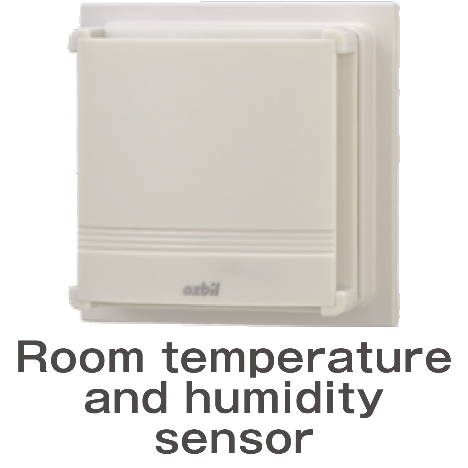 Room temperature and humidity sensor